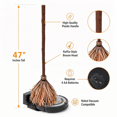 SpookyBroom size and product details